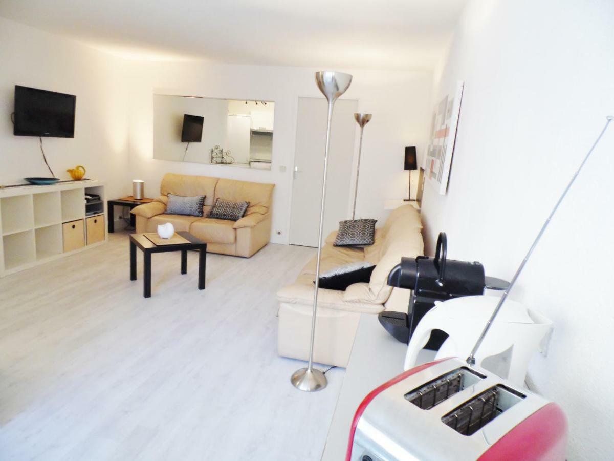 Cannes Plage 2Mn/45M2/Vue Mer/Inernet/Clim/Parking Prive Экстерьер фото